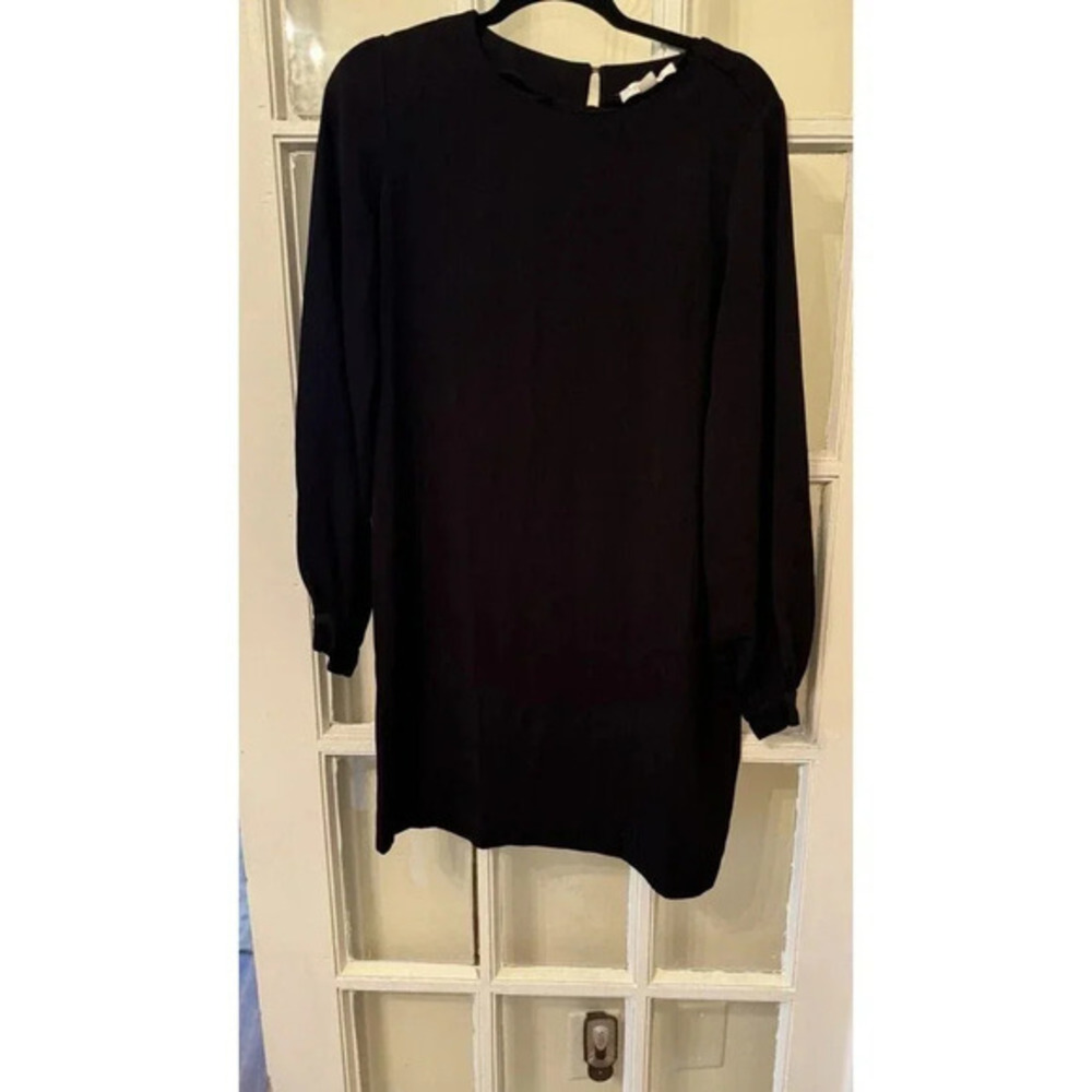Reynah Couture Women’s Black Dress Size 2 Bishop Sleeve‎